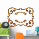 Gold Ornate Wall Mural