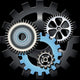 Gears #1 Wall Mural