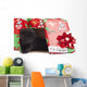 Kitten for Christmas Gift Wall Mural