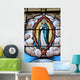 Burgundy-corbigny-church-saint Seine Stained Glass Wall Mural