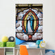 Burgundy-corbigny-church-saint Seine Stained Glass Wall Mural