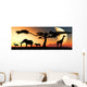 African Animals Wall Mural