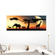 African Animals Wall Mural