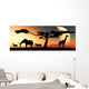 African Animals Wall Mural