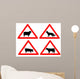 Warning Livestock Signs Wall Decal