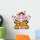 Zen Pig Wall Decal
