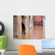 Alluvione Acqua Pioggia Esondazione Wall Decal
