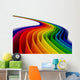 colorful rainbow lines Wall Decal