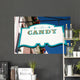 Candy Sign Wall Mural