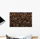 fresh coffee beans background Wall Mural