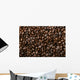 fresh coffee beans background Wall Mural