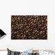 fresh coffee beans background Wall Mural