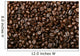 fresh coffee beans background Wall Mural