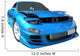 Mazda Rx-7 1996 Wall Decal