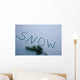 SNOW Wall Mural