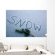 SNOW Wall Mural
