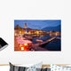 Ascona by Night Ticino Switzerland Wall Mural
