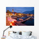 Ascona by Night Ticino Switzerland Wall Mural