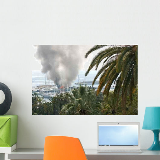 Fire Harbor Wall Decal