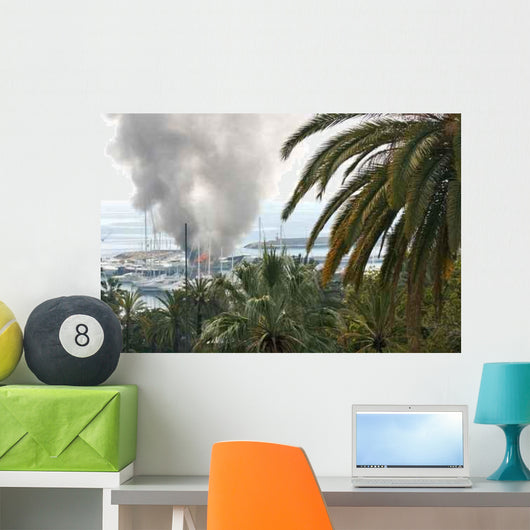 Fire Harbor Wall Decal