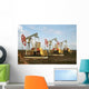 Oil Derrick Wall Decal Design 3
