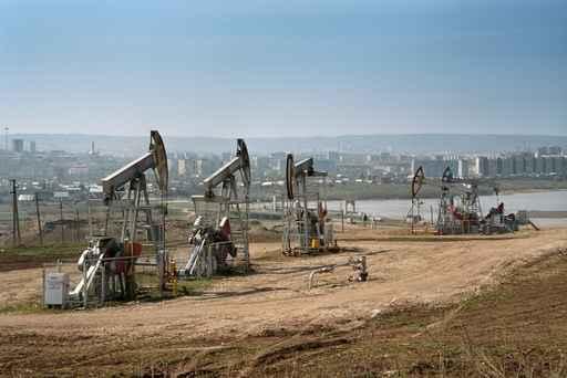 Oil Derrick Wall Decal Design 2
