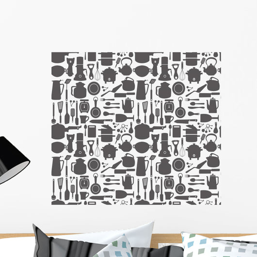 Seamless Kitchen Pattern