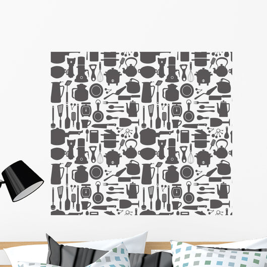 Seamless Kitchen Pattern