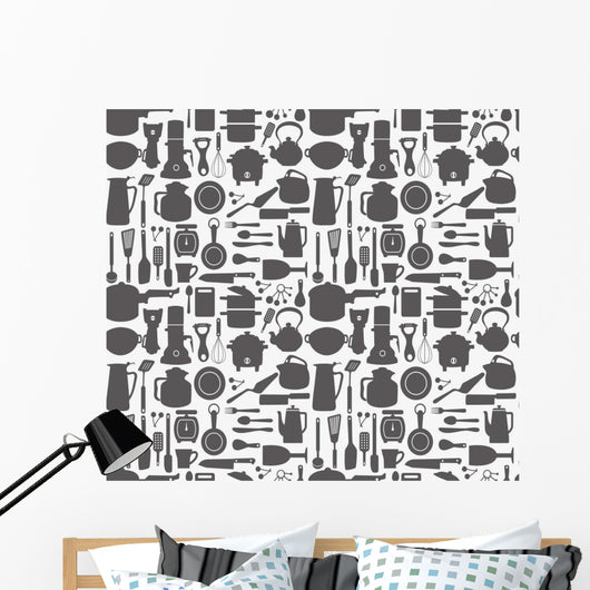 Seamless Kitchen Pattern