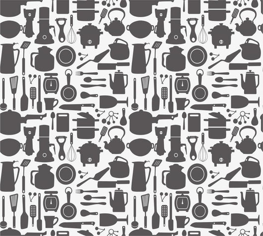 Seamless Kitchen Pattern