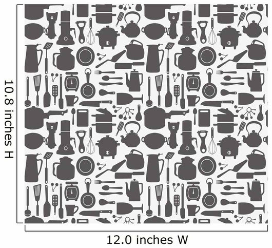 Seamless Kitchen Pattern