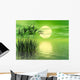 Grass Sunset mid Wall Decal Design 1