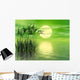 Grass Sunset mid Wall Decal Design 1