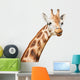 Giraffe Head Sly Winking Wall Decal