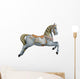 Wooden Carousel Horse Wall Decal