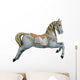 Wooden Carousel Horse Wall Decal