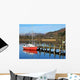 Red Boat Windermere Wall Decal