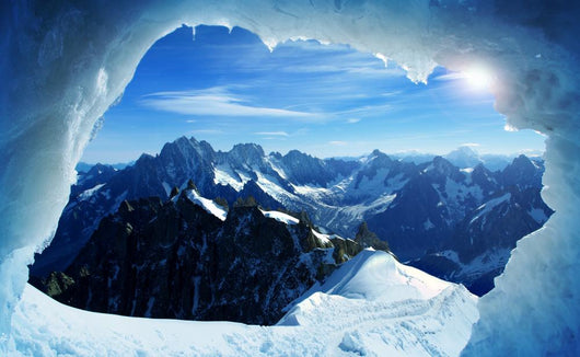 Ice Cave Wall Mural
