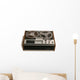Retro Open Reel Tape Recorder Wall Decal