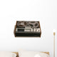 Retro Open Reel Tape Recorder Wall Decal