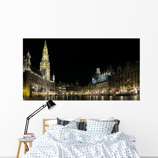 brussels grand place Wall Mural