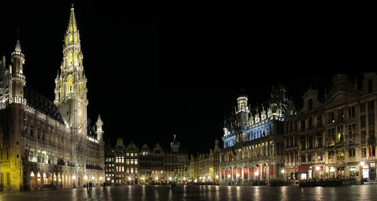 brussels grand place Wall Mural