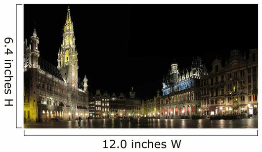 brussels grand place Wall Mural