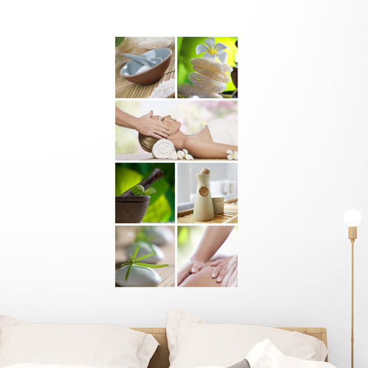 spa list Wall Mural