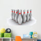 3D Bowling Wall Decal