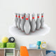 3D Bowling Wall Decal