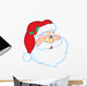 Santa Claus Winking Classic Wall Decal