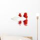 Reflected Poppy Wall Decal