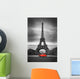Eiffel Tower and Red Car - Paris Wall Mural