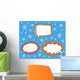 Christmas Bubbles Wall Mural